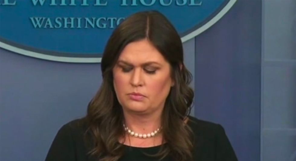 Sarah Sanders refuses to rule out leaving White House at end of contentious press conference: 'I'm praying for clarity'
