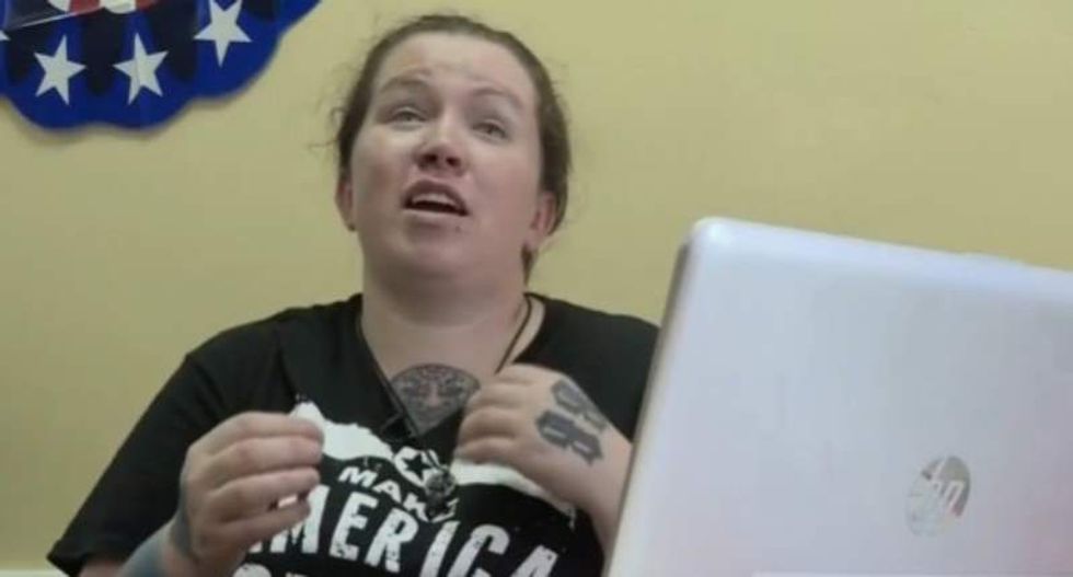 BUSTED: PBS features Trump volunteer sporting white-supremacist tattoos