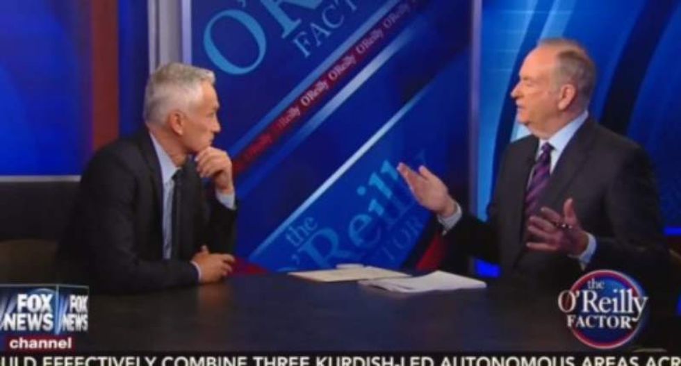 Jorge Ramos calls O'Reilly out to his face: You and Hannity let Trump 'get away with everything'