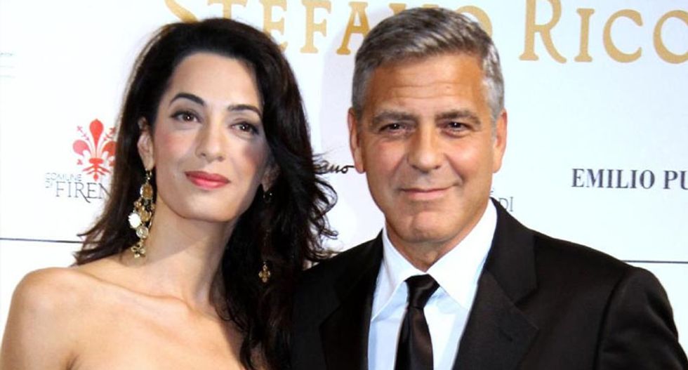 Amal Clooney gives birth to twins, George Clooney publicist says