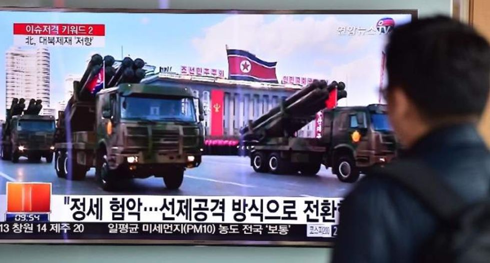 North Korea test-fires two mid-range ballistic missiles