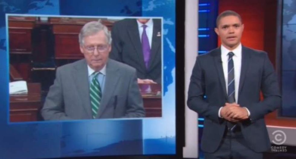 Noah rips Mitch McConnell for being 'a bit of a d*ck' over Merrick Garland nomination