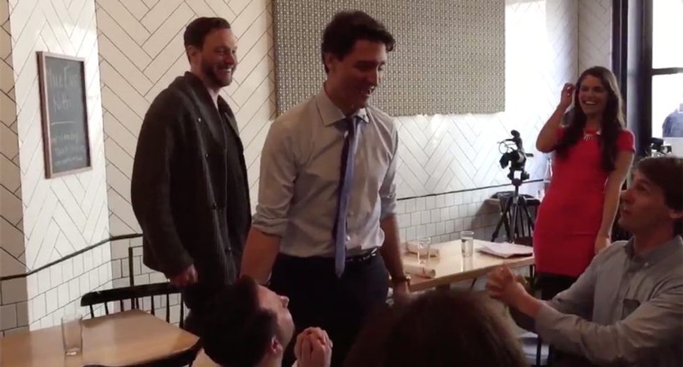 WATCH: Americans beg Canada's Justin Trudeau to run for president — hey, Ted Cruz can do it!