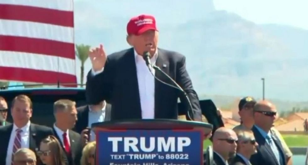 Donald Trump vows: 'We're going to win with our Second Amendment'
