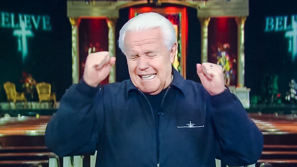 Louisiana televangelist seeks $54 million for private jet so he can avoid 'demons' who infest commercial flights
