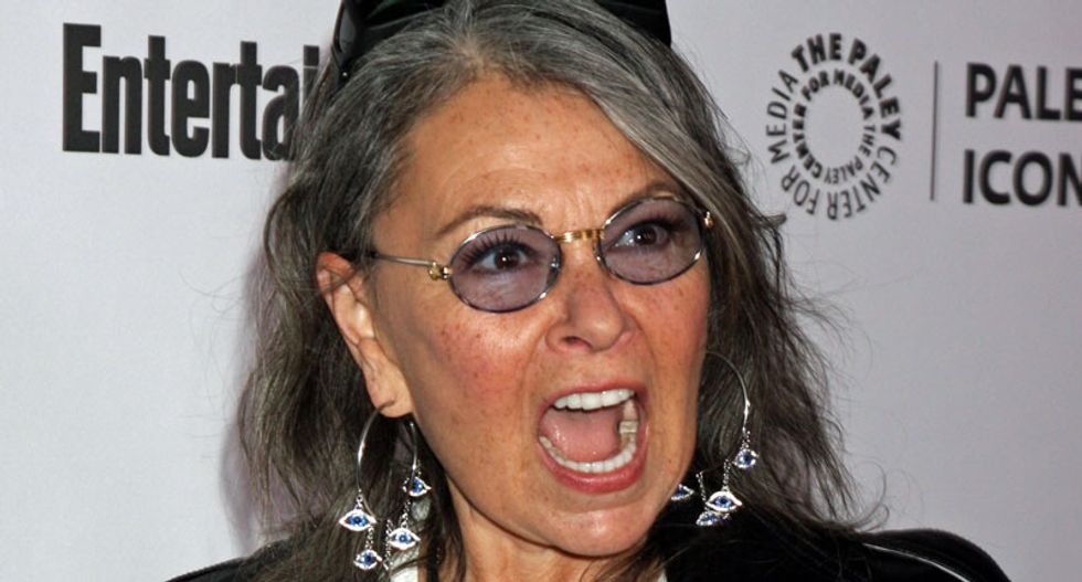Roseanne Barr has overnight 'MAGA MAGA MAGA' Twitter meltdown after reading IG report she believes helps Trump
