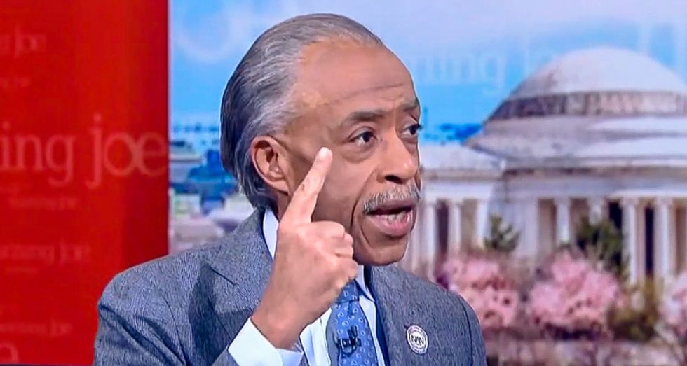 Sharpton calls Republicans 'cowards' for refusing to denounce hate after spending a week ranting about anti-Semitism