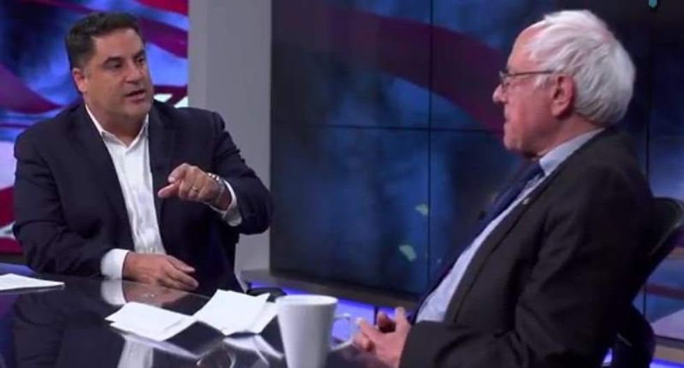 WATCH: 'The Young Turks' Cenk Uygur interviews Sen. Bernie Sanders
