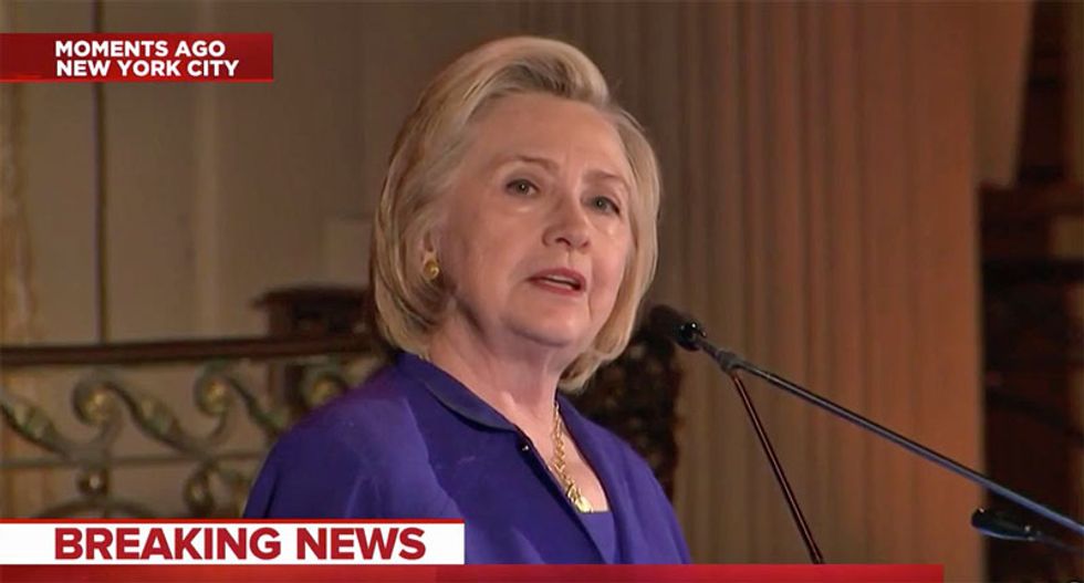 Clinton slams Sessions who 'selectively' uses the Bible to 'justify this cruelty’ against children -- without ever mentioning his name