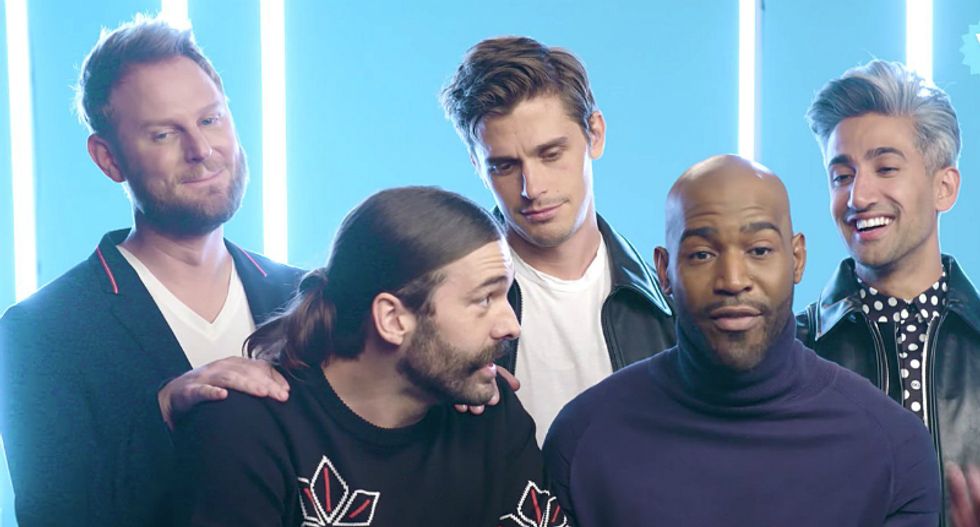 'Queer Eye' star met with Mike Pence's wife at the White House — and one of his castmates 'freaked out'