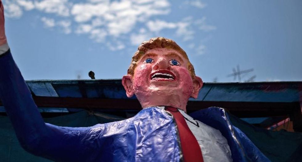 'We don't like him': Mexicans to burn Donald Trump effigy in Easter ritual