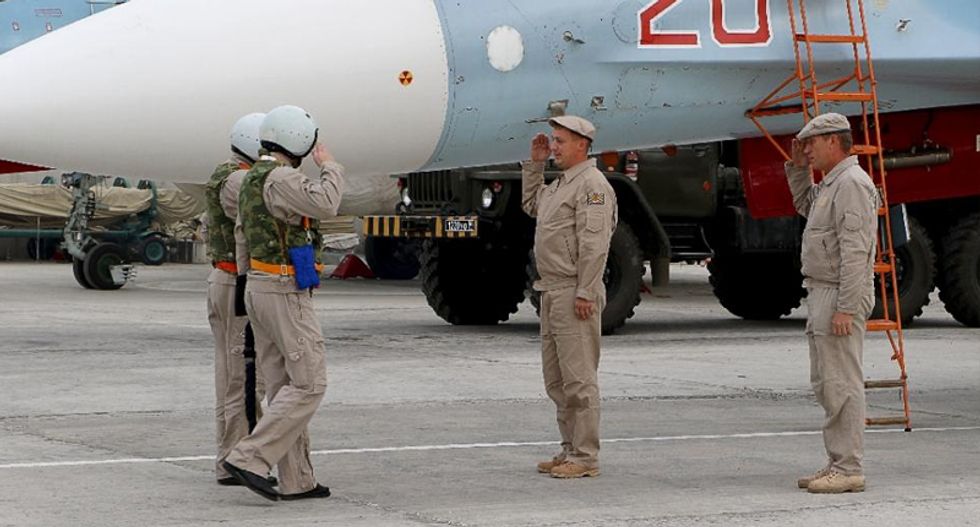 Russian commando 'calls airstrike on himself' after being surrounded by ISIS jihadists in Palmyra