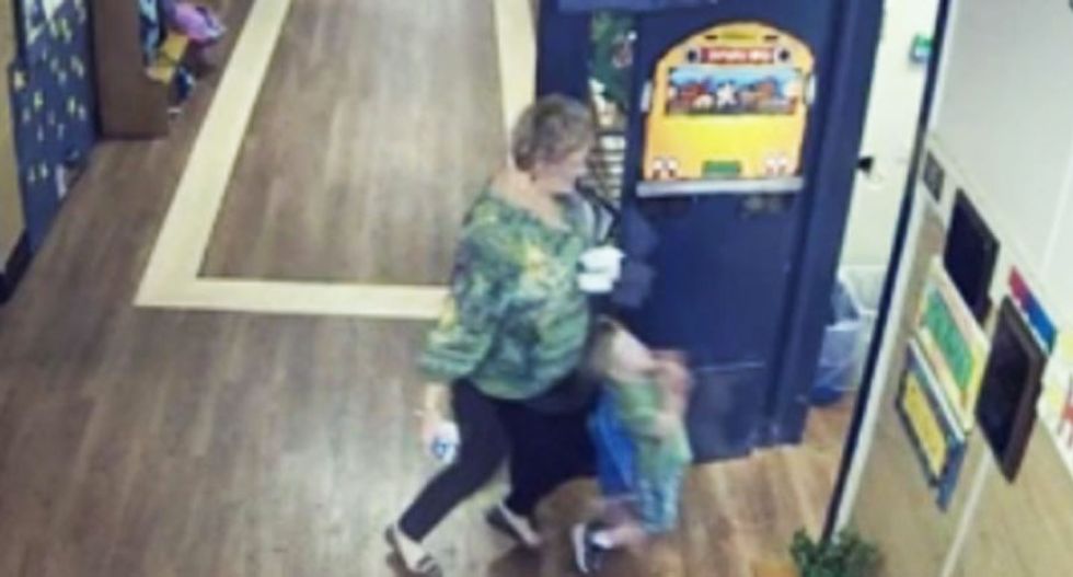 WATCH: GA teacher resigns after video captures her ruthlessly knocking over special needs student