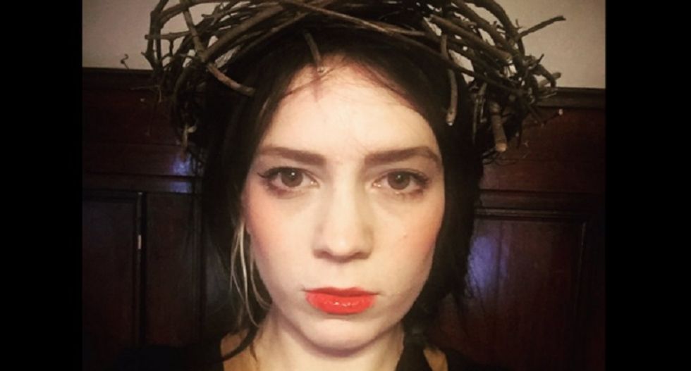 Detroit Satanists don crown of thorns on Good Friday to protest anti-abortion laws