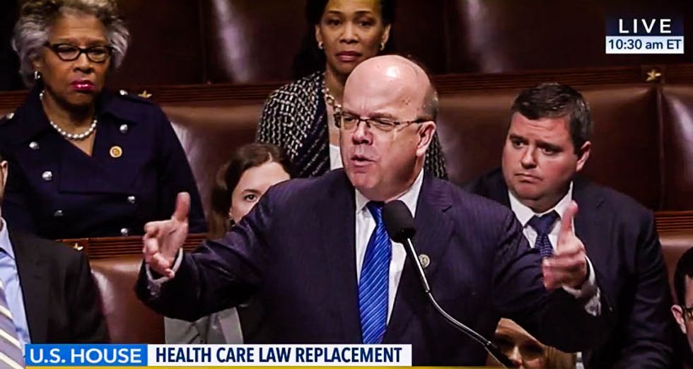 'You should be ashamed!': Dem lawmaker eviscerates Trumpcare on the House floor