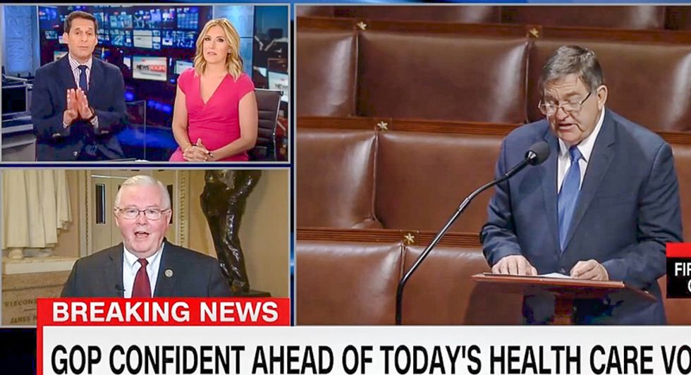 'I don't know': GOP rep. falls apart on CNN and admits he has no idea how health care bill actually works