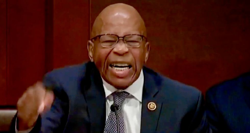 WATCH: Rep. Cummings fights back tears as he rips GOP for ignoring Trump's 'child internment camps'