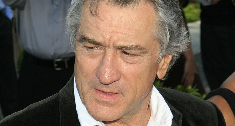 'This f*cking idiot is president': Robert De Niro rips 'Jerkoff-in-chief' Trump in speech introducing Meryl Streep