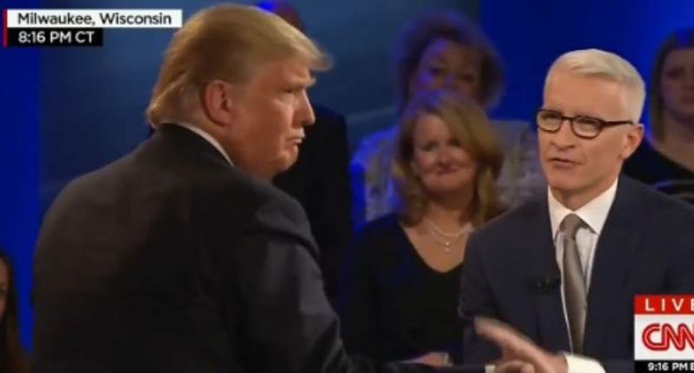 'That's the argument of a 5-year-old': Anderson Cooper grills Trump over attacks on Heidi Cruz