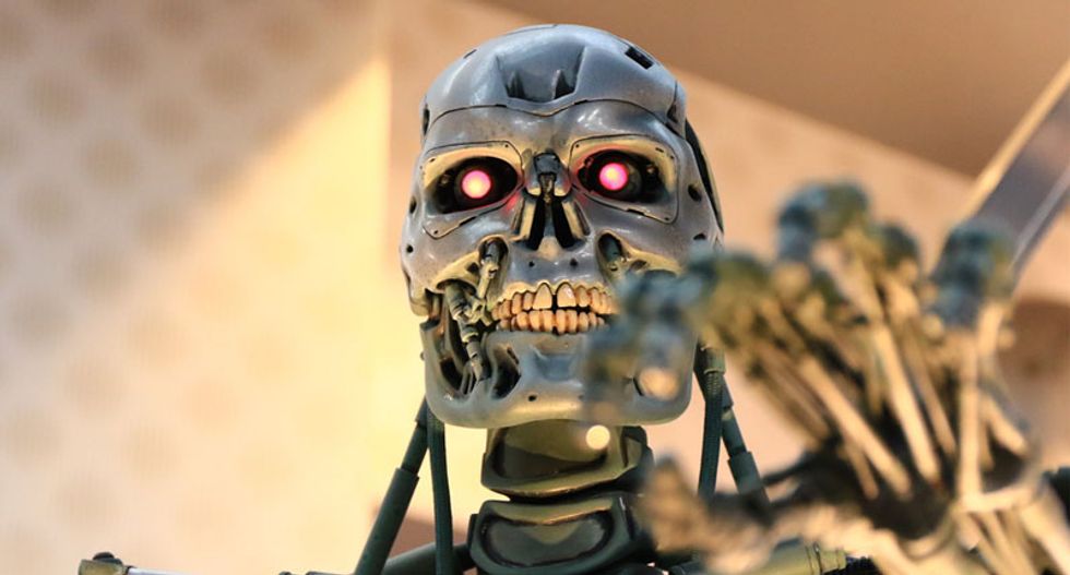 Pentagon says it's not building Terminator-style killer robots -- yet
