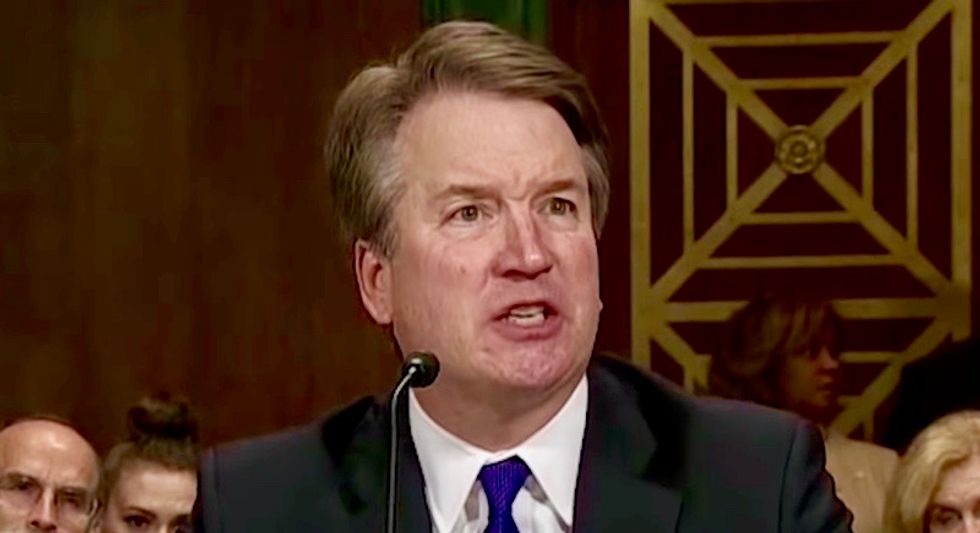 BUSTED: Brett Kavanaugh lied about 'busting tail' to get into Yale with 'no connections' -- he was a legacy