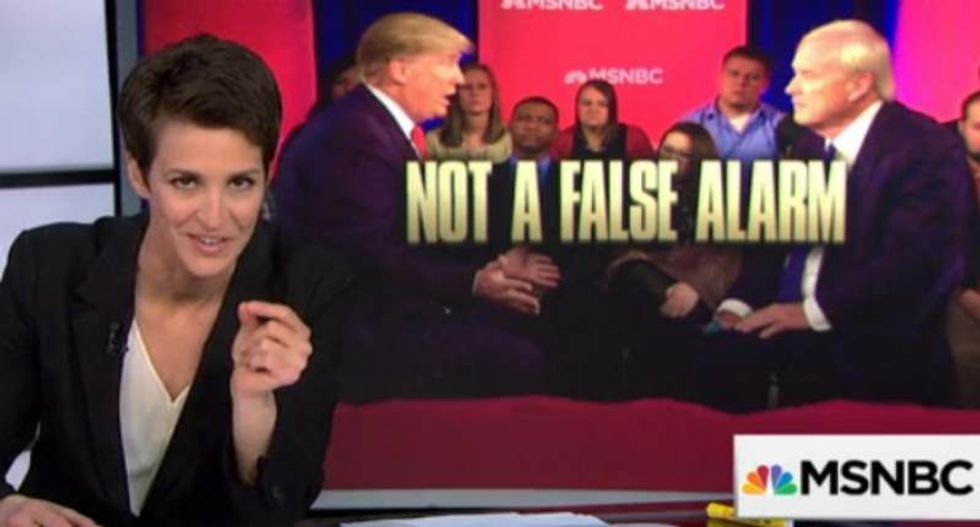 Maddow rips the media: It's 'a farce' to act like Cruz is more reasonable on abortion than Trump
