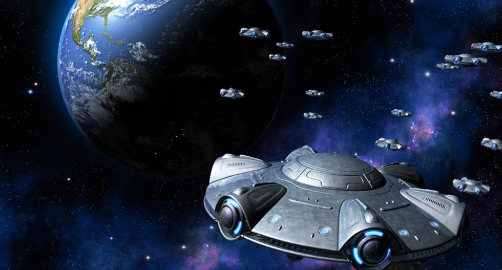 Scientists unveil a laser cloaking device to hide Earth from invading extraterrestrials