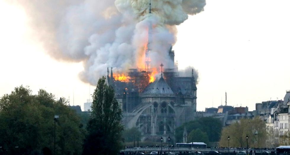 French officials shoot down Trump's demand to use 'flying water tankers' to fight Notre-Dame blaze