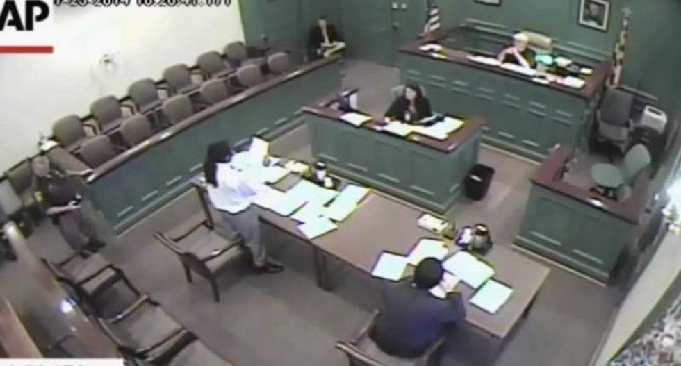 Video reveals judge ordered defendant to be shocked into submission — just for talking
