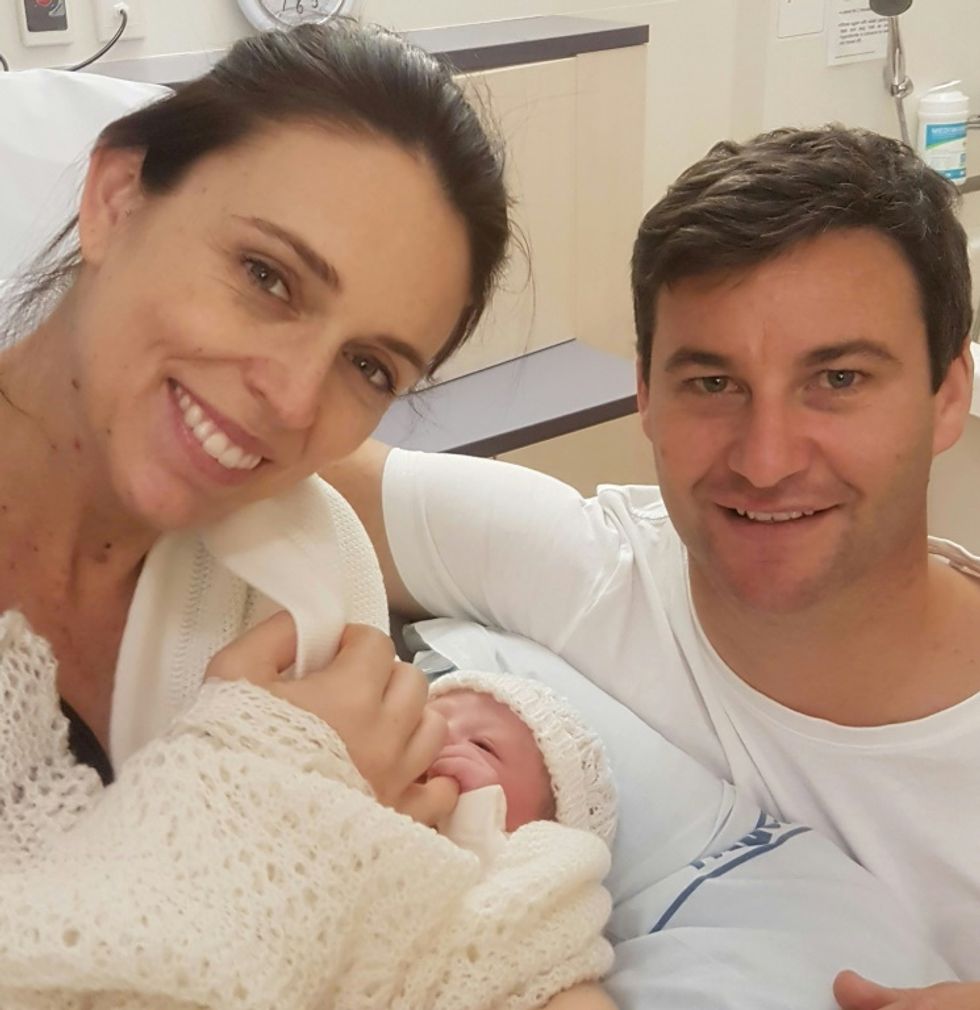 New Zealand prime minister gives birth to baby girl