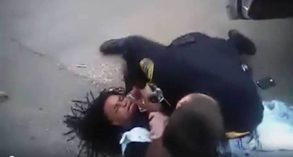 ‘I ain’t resisting, bro!’: Cops drag black man from his car and shock him with a Taser for playing loud music