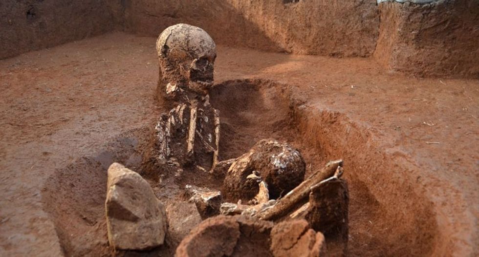 Ancient burials revealed at mysterious Plain of Jars in Laos