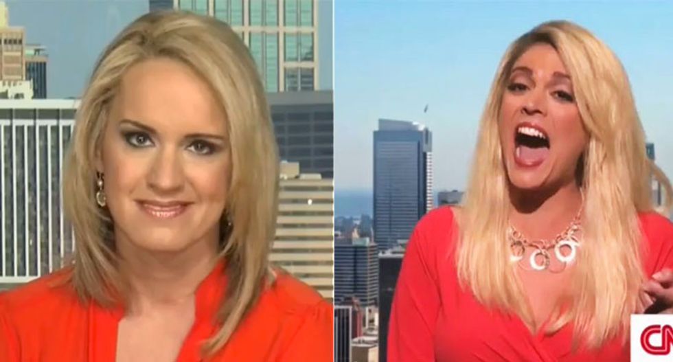 Trump booster parodied as 'full-blown nutjob" on SNL pulls bizarre video saying CNN hired her