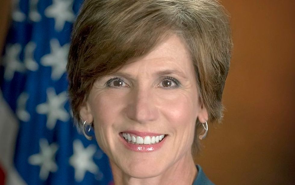 'She is going to fry you': Internet torches Trump for attacking Sally Yates hours before testimony
