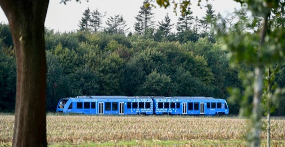Germany rolls out world's first hydrogen train