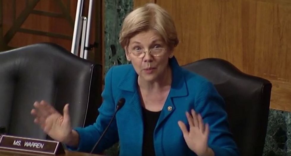 Elizabeth Warren tells Congress to pull its head out of the sand and probe Trump’s Russia ties