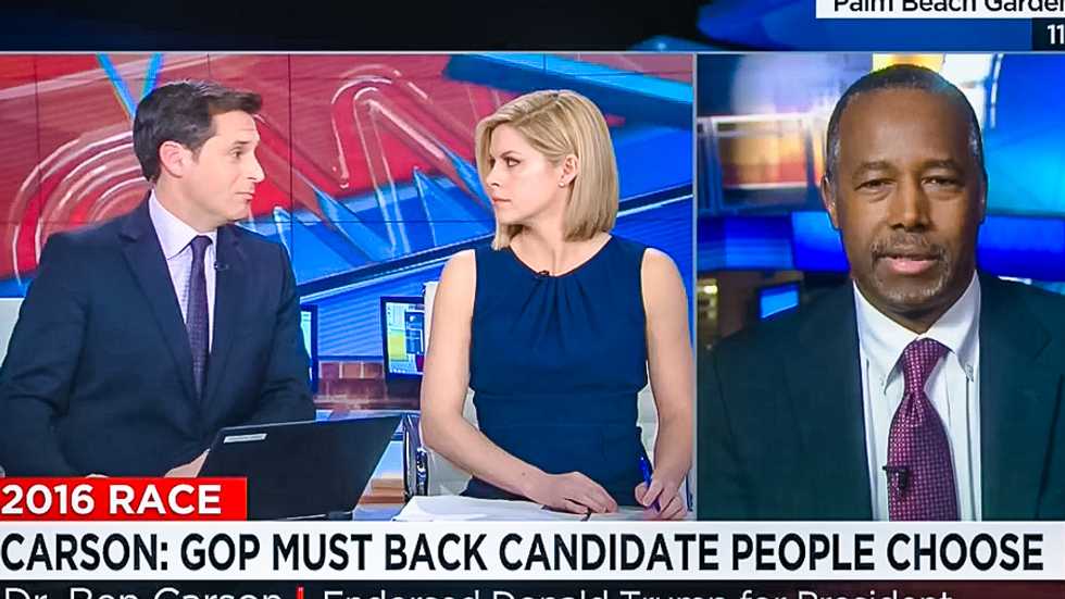 Ben Carson's excuse for Trump aide stuns CNN hosts: 'I'm sure you've been charged with something'