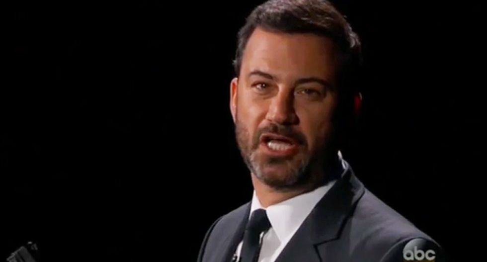Jimmy Kimmel ridicules conspiracy loon Alex Jones for being a Hillary Clinton pickle truther
