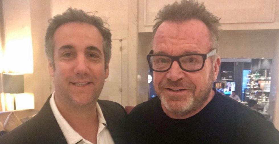 Attorney Avenatti: Cohen picture with Tom Arnold was warning shot to Trump that he is spilling the beans