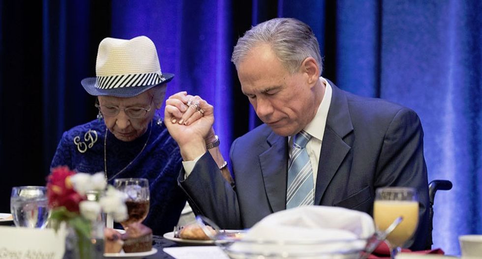 Texas governor urges pastors to pressure Texas House over anti-transgender 'bathroom bills'