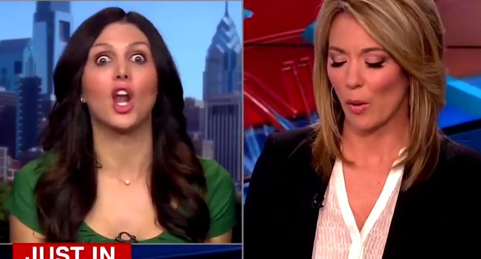 Former 'Apprentice' star has a white hot emotional meltdown while defending GOP's all-male healthcare group