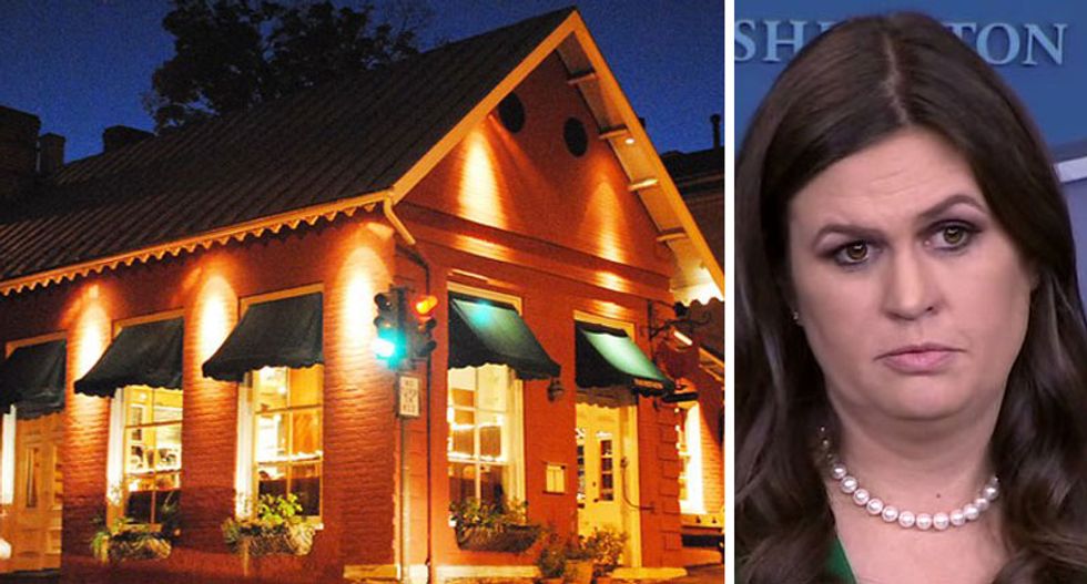 Red Hen owner reveals she allowed employees to vote on booting Huckabee Sanders out of restaurant -- and Sarah lost
