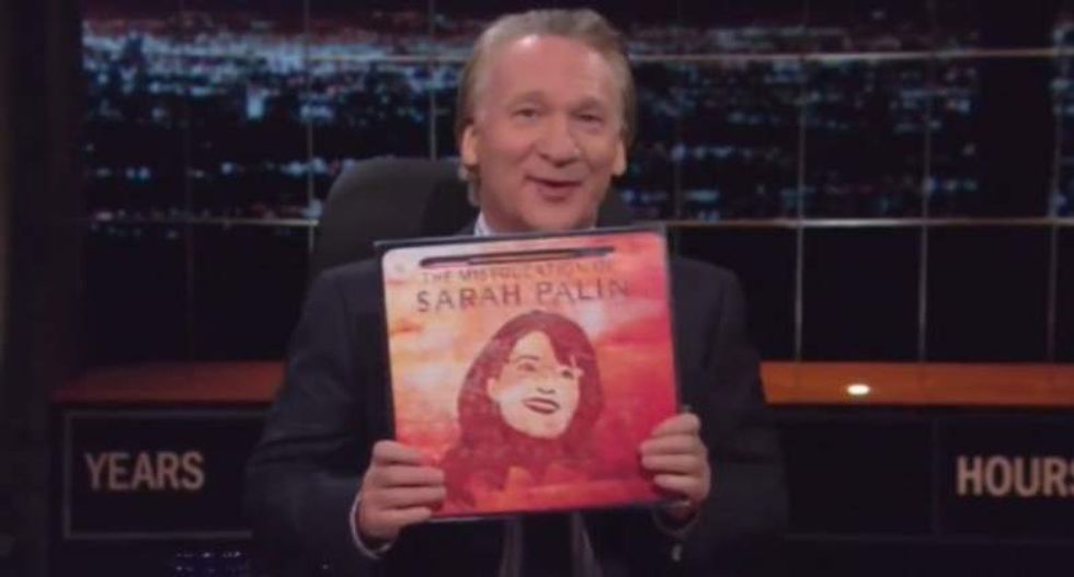 WATCH: Bill Maher unveils Sarah Palin's hilarious 'rap debut'