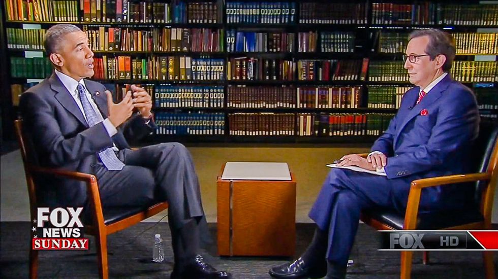 Obama explains Trump's rise to Fox host Chris Wallace: 'Republicans have their own TV station'