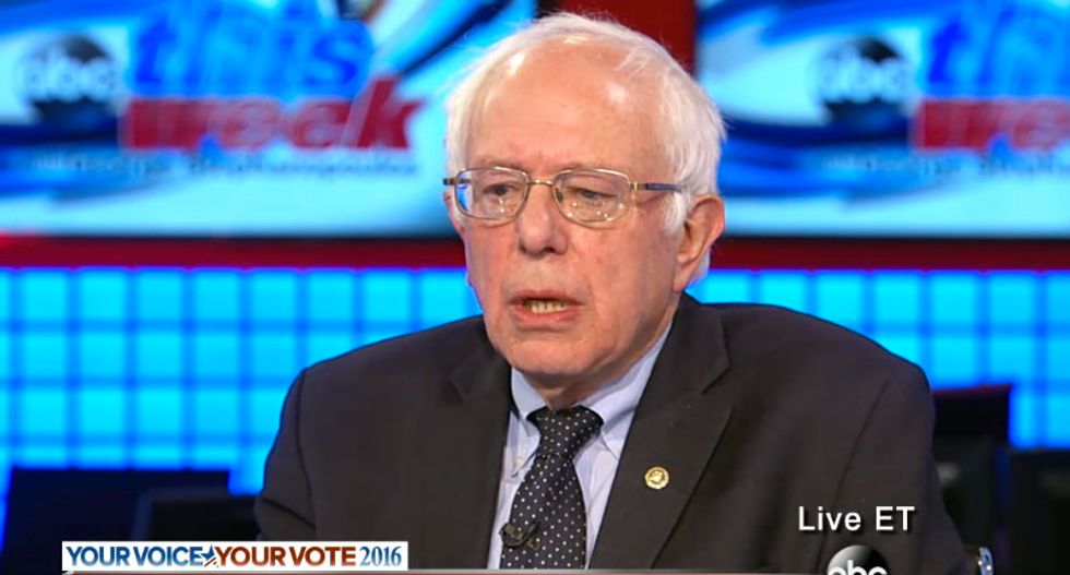 Bernie Sanders dismisses Clinton lead: 'A lot of that came from the South'