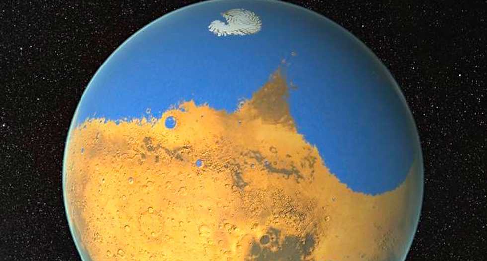 NASA discovers Mars once had more water than the Earth's Arctic Ocean