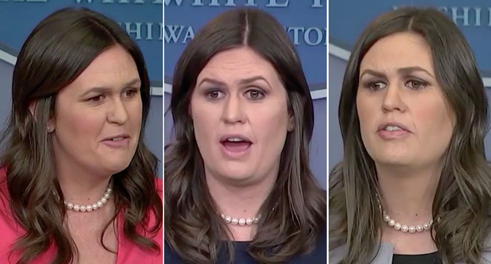 MSNBC rolls out clips from the briefing room to destroy Sarah Sanders’ boast of always being respectful