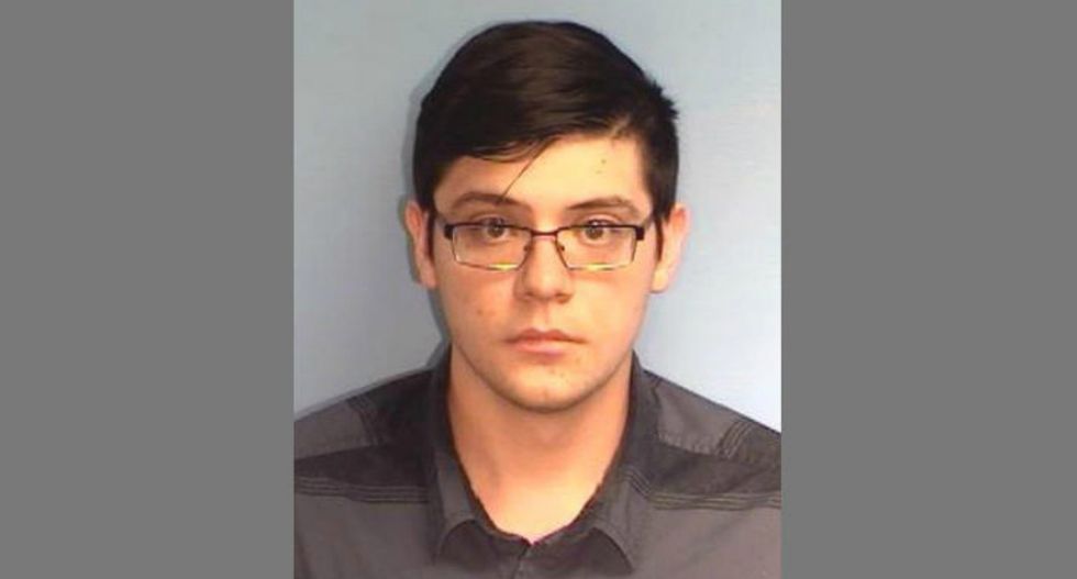 Police arrest Illinois man for possessing illegal weapons after receiving a tip about his white supremacist t-shirt