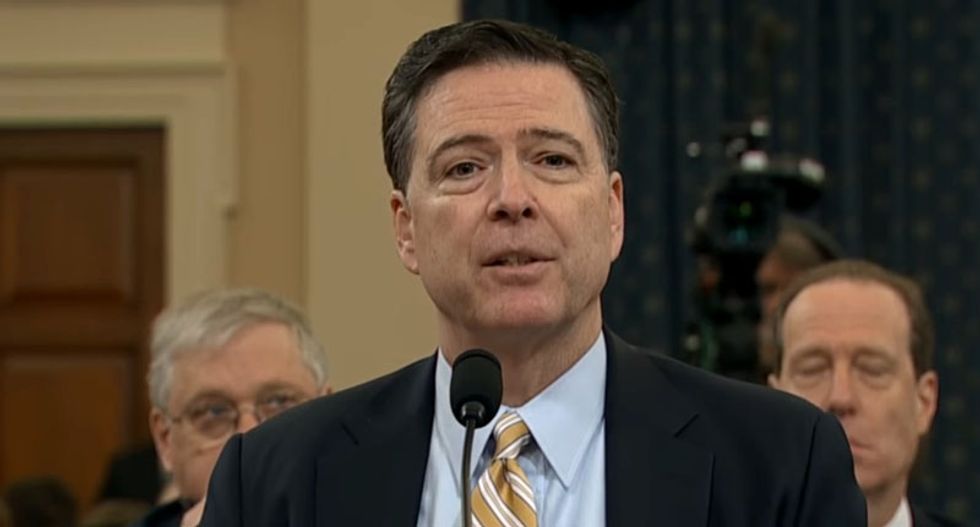James Comey expertly shot down Republicans' 'deep state' conspiracy theory -- to their faces