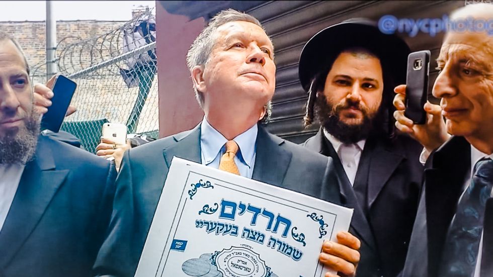 Oy vey: John Kasich Jesus-splains to New York Jews how Passover is linked to Christ's blood